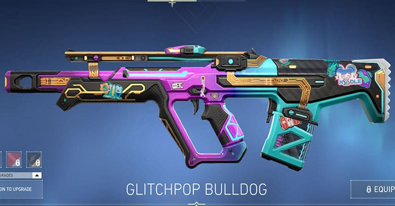 Glitchpop-Bulldogge
